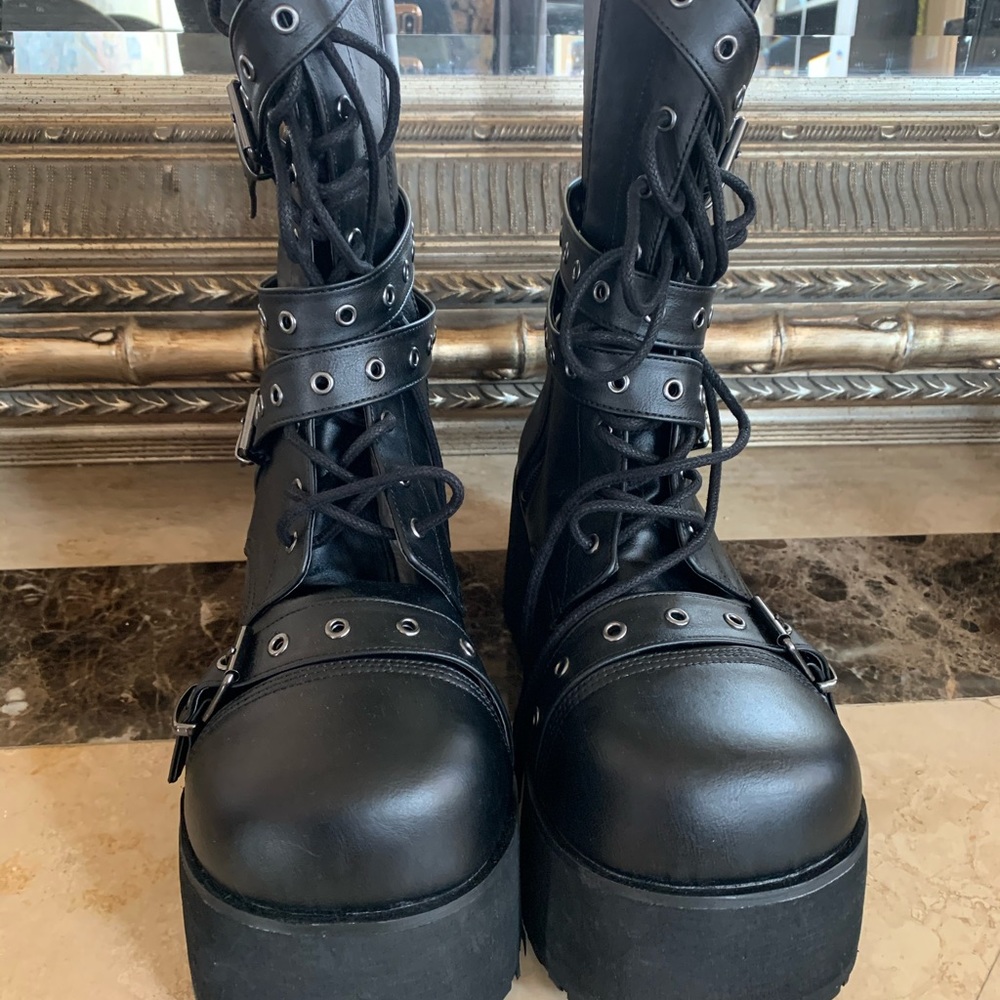 Demonia Rave Boots - Picture 3 of 6